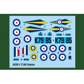 HOBBY BOSS 80289 1/72 RAF Gladiator