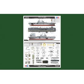 HOBBY BOSS 1:700 USS Iwo Jima LHD-7