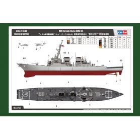 HOBBY BOSS 1:700 USS Arleigh Burke DDG-51