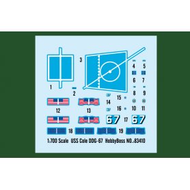 HOBBY BOSS 1:700 USS Cole DDG-67