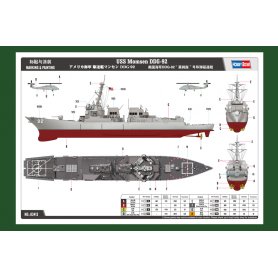 HOBBY BOSS 1:700 USS Momsen DDG-92
