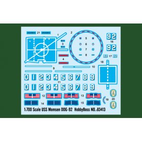 HOBBY BOSS 1:700 USS Momsen DDG-92