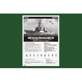 HOBBY BOSS 1:700 USS Forrest Sherman DDG-98