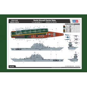 HOBBY BOSS 1:700 Soviet Aircraft Carrier Baku