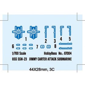 HOBBY BOSS 1:700 USS SSN-23 JIMMY CARTER