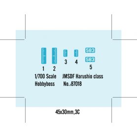 HOBBY BOSS 1:700 JMSDF Harushio class submarine