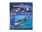 Revell 1:72 Supermarine Spitfire Mk.V - MODEL SET - z farbami