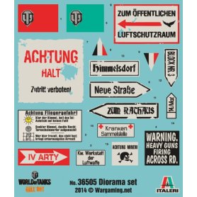 I36505 1:35 WORLD OF TANKS: HIMMELSDORF DIORAMA SE