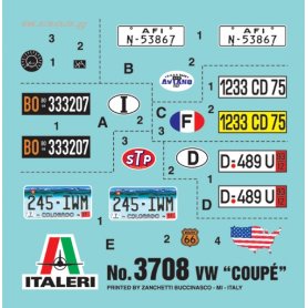 Italeri 1:24 Volkswagen 1303s BEETLE 