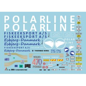 ITALERI 1:24 VOLVO F16 REEFER TRUCK