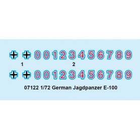 Trumpeter 07122 German StuG E-100