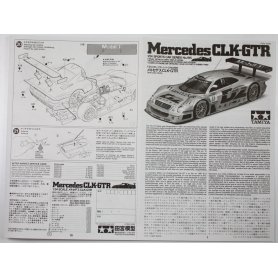 TAMIYA 1:24 Mercedes CLK-GTR
