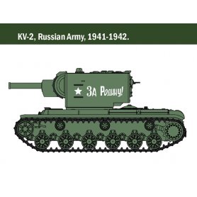Italeri 1:56 15763 KV-1 / KV-2