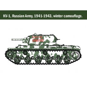 Italeri 1:56 15763 KV-1 / KV-2