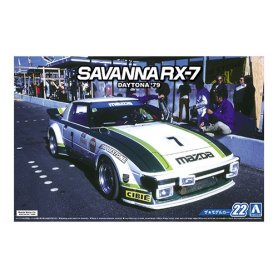 Aoshima 05229 1/24 Mazda Sa22C Rx-7 Daytona ’79