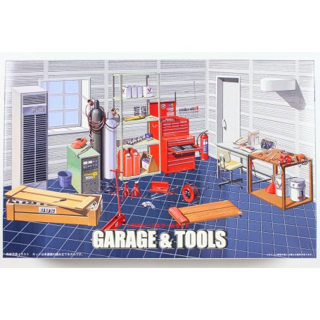 Fujimi 1:24 Garage & Tool Set