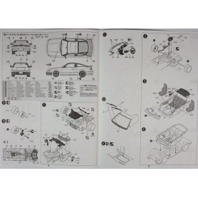 Fujimi 1:24 Nissan Sil-80 Initial D Sato Mako