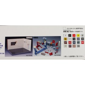 Fujimi 1:24 Garage & Tool Set