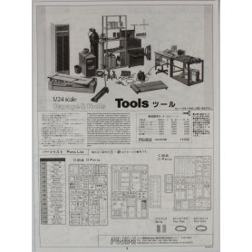 Fujimi 1:24 Garage & Tool Set