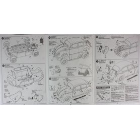 Tamiya 1:24 Volkswagen 1300 Beetle Garbus