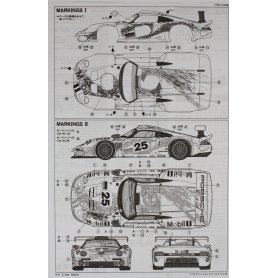 TAMIYA 1:24 Porsche 911 GT1