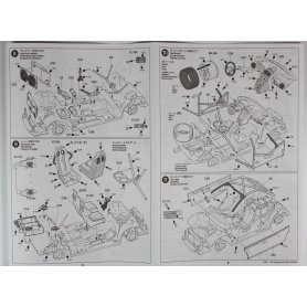 TAMIYA 1:24 Peugeot 206 WRC 