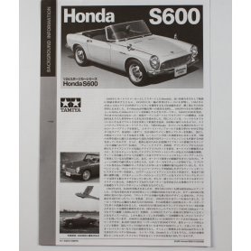 Tamiya 1:24 24340 Honda S600 
