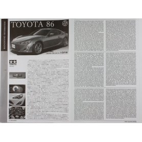 Tamiya 1:24 24323 Toyota 86 Model Car Kit