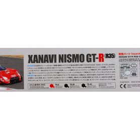 Tamiya 1:24 24308 Xanavi NISMO GT-R (R35) 