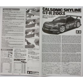 Tamiya 1:24 Calsonic Skyline GT-R 