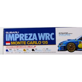 TAMIYA 1:24 Subaru Impreza WRC Monte Carlo 2005