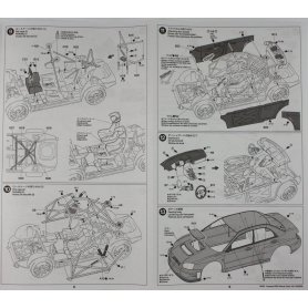 TAMIYA 1:24 Subaru Impreza WRC Monte Carlo 2005