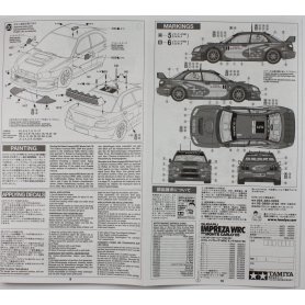 TAMIYA 1:24 Subaru Impreza WRC Monte Carlo 2005