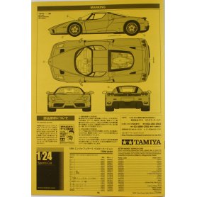 Tamiya 1:24 24301 Enzo Ferrari Yellow Version 