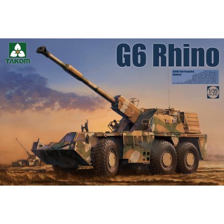 Takom 2052 SANDF S-P Howitzer Rhino