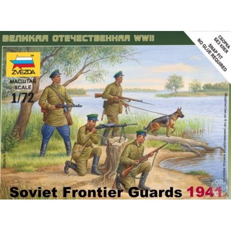 ZVEZDA 6144 SOVIET FRONTIER GUARDS