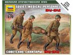Zvezda 1:72 SOVIET MEDICAL PERSONNEL / 1941-1942 | 4 figurines | 