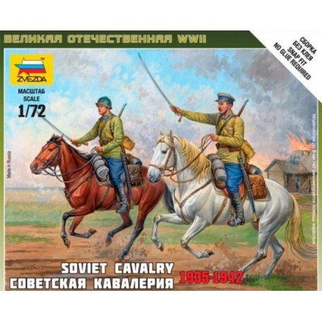 Zvezda 1:72 Soviet Cavalry 1935 - 1942