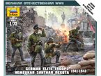Zvezda 1:72 GERMAN ELITE TROOPS / 1941-1943 | 4 figurines | 
