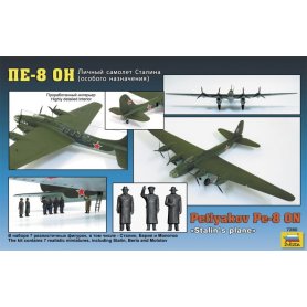 Zvezda 1:72 Petlyakov Pe-8 ON Stalin's Plane