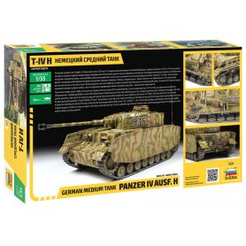 Zvezda 1:35 German Medium Tank Pz.Kpfw.IV Ausf. H