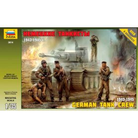 Zvezda 1:35 Niemieccy czołgiści / 1943-1945 | 5 figurek |