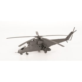 Zvezda 1:72 Russian Attack Helicopter Mil Mi-35M Hind E