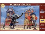Zvezda 1:72 War elephants / III-I BC | 7 figurines |