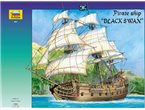 Zvezda 1:72 Pirate ship Black Swan 