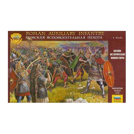 Zvezda 8052 Roman Auxiliary Infantry 1/72