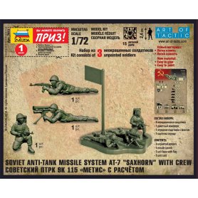 Zvezda 1:72 Soviet Anti-Tank Missile Launcher "METIS"