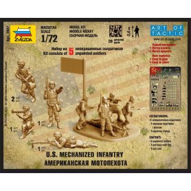 Zvezda 1:72 U.S. Motorized Infantry