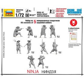 Zvezda 1:72 Ninja