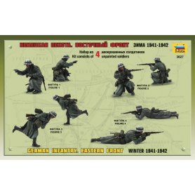 Zvezda 1:35 German Infantry Eastern Front Winter 1941-1942